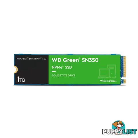 WD WDS100T3G0C WD Green SN350 1TB M.2 NVMe SSD - WD - 718037886039 - WDS100T3G0C