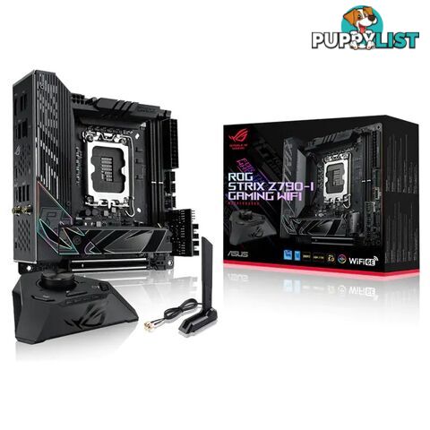 ASUS ROG STRIX Z790-I GAMING WIFI LGA 1700 mini ITX Motherboard - ASUS - 4711081947509 - ROG STRIX Z790-I GAMING WIFI