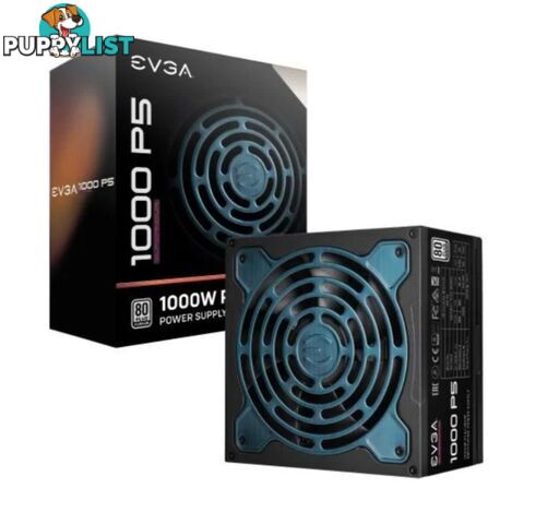 EVGA 220-P5-1000-X4 SuperNOVA 1000 P5 80 Plus Platinum 1000W Fully Modular PSU - EVGA - 4250812433251 - 220-P5-1000-X4