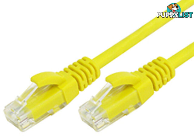 Comsol UTP-05-C6A-YEL 5M 10GbE Cat 6A UTP Patch Cable LSZH - Yellow - Comsol - 9332902014108 - UTP-05-C6A-YEL