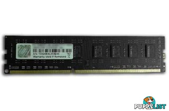 G.Skill 8GB F3-10600CL9S-8GBNT DDR3 1333MHz Memory - G.Skill - 848354008316 - F3-10600CL9S-8GBNT