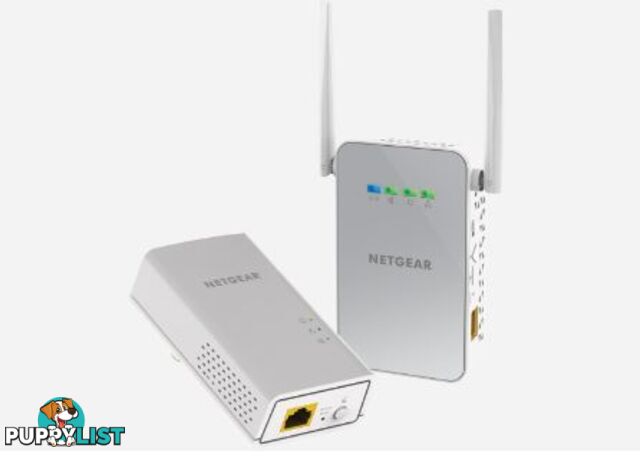 Netgear PLW1000-100AUS Powerline WiFi 1000 BUNDLE - Netgear - 606449109856 - PLW1000-100AUS