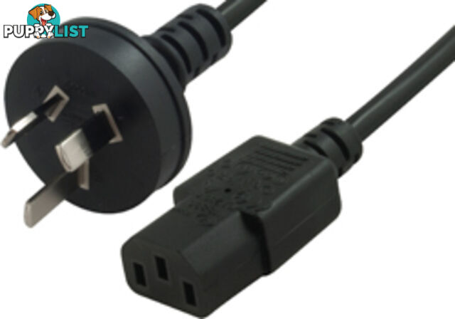 Comsol IEC-3P-05 5M PC to Mains Outlet Power Cable 3PIN AUS(M) - IEC-C13 - Comsol - 9332902006219 - IEC-3P-05