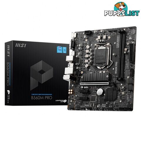 MSI B560M-A PRO LGA 1200 mATX Motherboard - MSI - 4719072802950 - B560M-A PRO