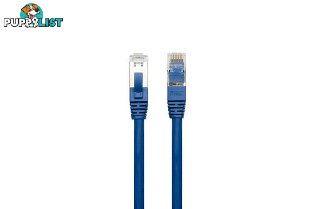 Comsol SSTP-02-C8-BLU 2 Metre 40GBE CAT8 S/FTP Shielded Patch Cable LSZH - Blue - Comsol - 9332902022820 - SSTP-02-C8-BLU