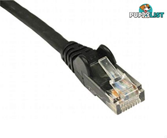 AKY CB-CAT6A-2BK CAT6A Gigabit Network Cable 2m Black - Generic - 707959754823 - CB-CAT6A-2BK