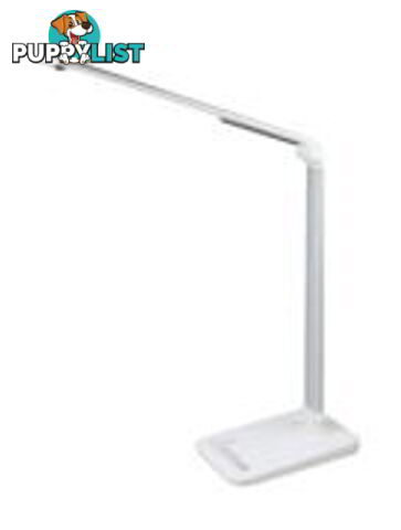 LED Desk Lamp 9W Dimmable Silver With USB Por LED-DESKP-LED-586S - Generic - LED-DESKP-LED-586S