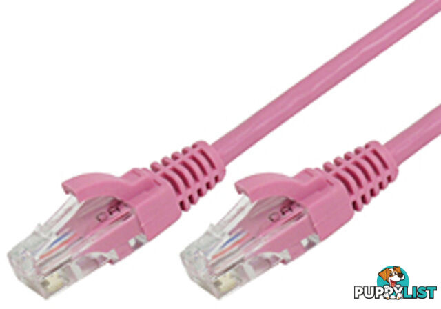 Comsol UTP-05-6B-PNK 5M RJ45 Cat 6 Patch Cable - Pink - Comsol - 9332902002846 - UTP-05-6B-PNK