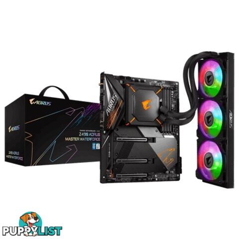 Gigabyte GA-Z490-AORUS-MASTER-WF Z490 Aorus Master Waterforce Motherboard - Gigabyte - 889523021439 - GA-Z490-AORUS-MASTER-WF