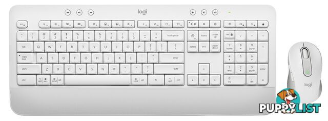 Logitech 920-011042 Signature MK650 Wireless Keyboard and Mouse Combo for Business - Off White - Logitech - 097855179739 - 920-011042