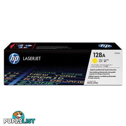 HP CE322A Yellow Toner Cartridge CP1525 /CM1415 - HP - 884420854524 - CE322A