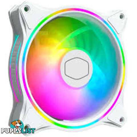 Cooler Master MFL-B2DW-18NPA-R1 MasterFan MF120 Halo White Edition - Cooler Master - 4719512104842 - MFL-B2DW-18NPA-R1