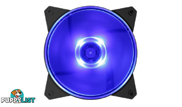 Cooler Master R4-C1DS-12FB-R1 MF120L 120mm Blue LED Fan - Cooler Master - 884102036545 - R4-C1DS-12FB-R1