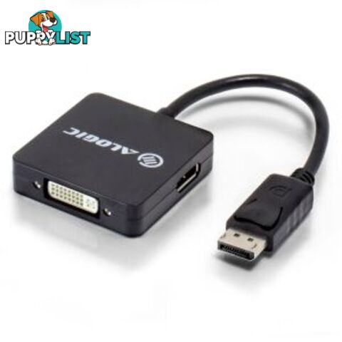 ALOGIC DP-DPDVIHD-ADP 3-in-1 DisplayPort to DisplayPort / HDMI / DVI Adapter - Alogic - 9350784010179 - DP-DPDVIHD-ADP