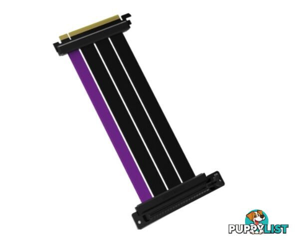 Cooler Master MCA-U000C-KPCI40-200 Universal PCI-E 4.0X16 Riser Cable 200mm - Cooler Master - 884102095696 - MCA-U000C-KPCI40-200