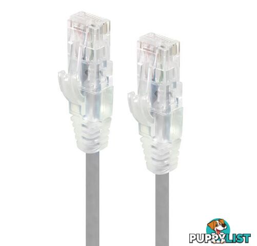 Alogic C6S-05GRY 5m Grey Ultra Slim Cat6 Network Cable UTP 28AWG - Alogic - 9350784011305 - C6S-05GRY