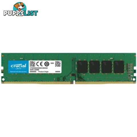 Crucial CT16G4DFRA32A 16GB (1x16GB) DDR4 UDIMM 3200MHz CL22 1.2V Desktop PC Memory - Crucial - 0649528903624 - CT16G4DFRA32A