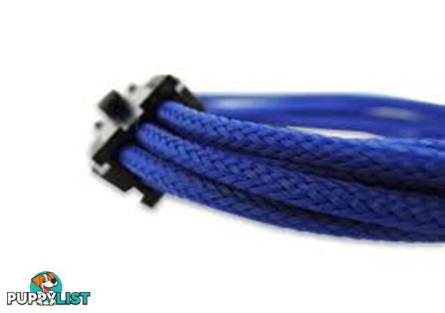 Sleeved 4 Pin ATX Extension Cable 40cm Blue 4ATXBL - Generic - 886027001462 - 4ATXBL