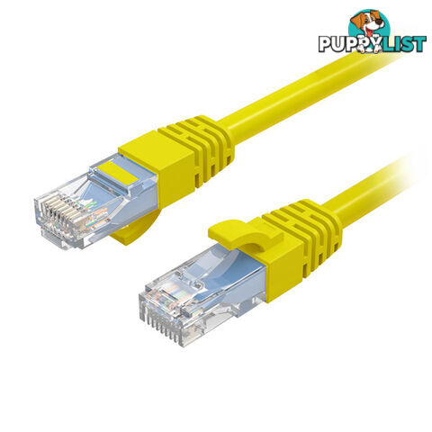 Cruxtec RC6-010-YE 1m 26AWG OFC(Oxygen Free Copper) CAT6 Network Cable - Cruxtec - 0787303419745 - RC6-010-YE