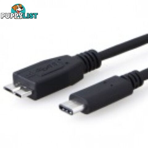 8Ware UC-3001UBC USB 3.1 Cable Type-C to Micro B M/M 1m - 10Gbps - 8ware - 9341756011928 - UC-3001UBC