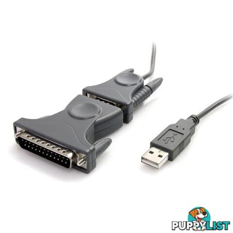 StarTech ICUSB232DB25 USB to RS232 DB9/DB25 Serial Adapter - StarTech - 065030840453 - ICUSB232DB25