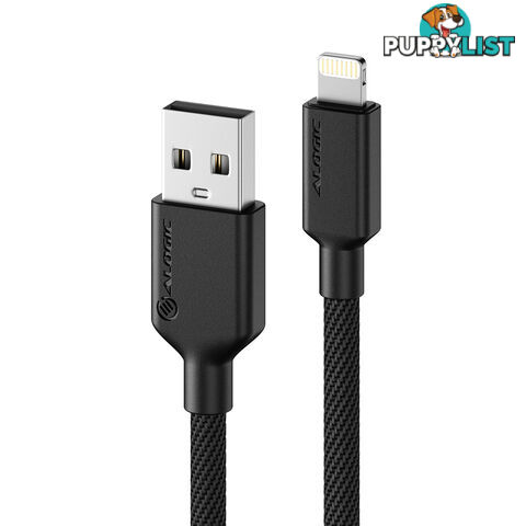 Alogic ELPA8P02-BK Elements pro USB-A to Lightning Cable Male to Male 2m - Alogic - 9350784023551 - ELPA8P02-BK