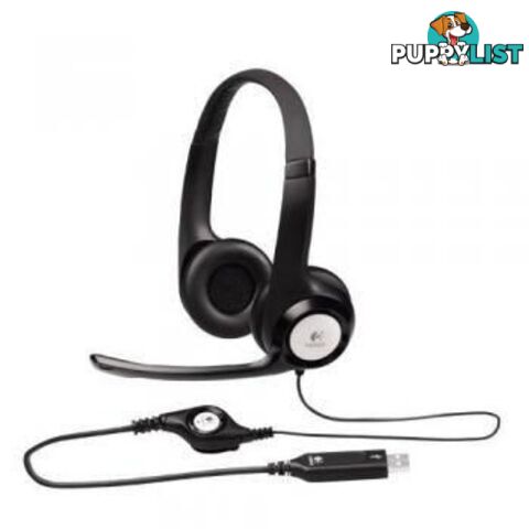 Logitech H390 USB Headset - 981-000485 - Logitech - 097855085481 - 981-000485