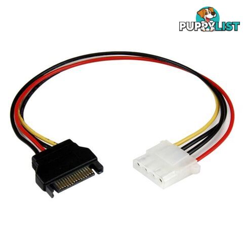 StarTech LP4SATAFM12 12in SATA to LP4 Power Cable Adapter F/M - StarTech - 065030854511 - LP4SATAFM12