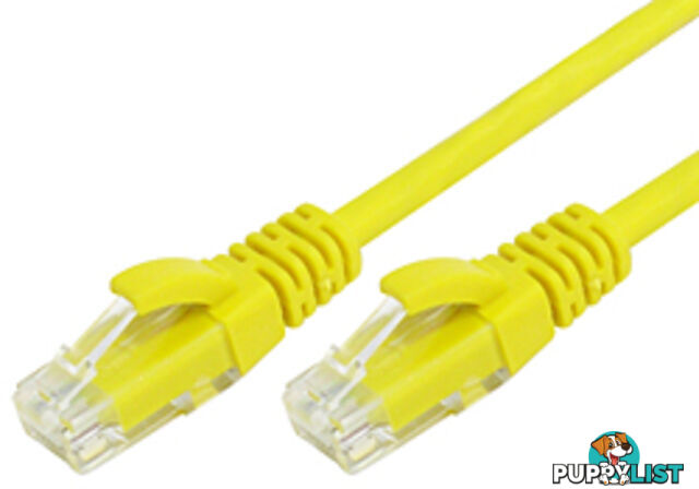 Comsol UTP-02-6B-YEL 2M RJ45 Cat 6 Patch Cable - Yellow - Comsol - 9332902009418 - UTP-02-6B-YEL