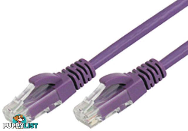 Comsol UTP-03-6B-PUR 3M RJ45 Cat 6 Patch Cable - Purple - Comsol - 9332902009722 - UTP-03-6B-PUR