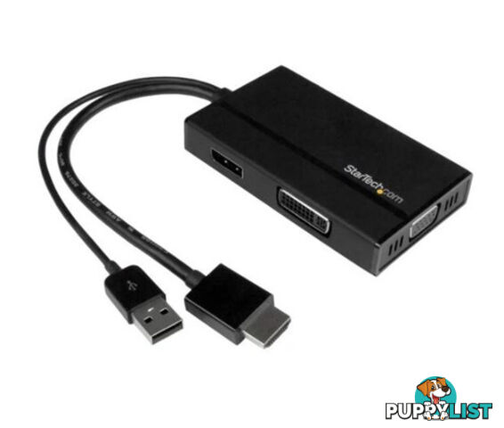 StarTech HD2DPVGADVI 3-IN-1 HDMI To DP VGA or DVI - 1920X1200 - StarTech - 065030863193 - HD2DPVGADVI