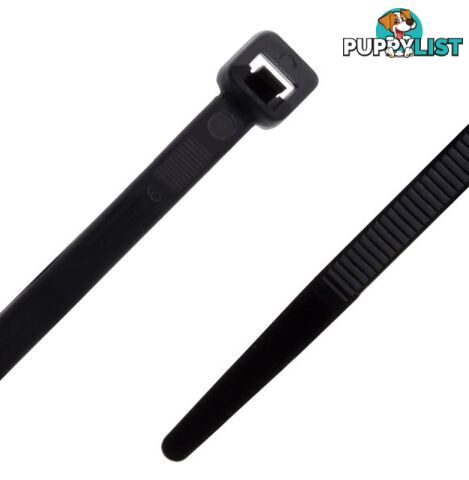 Ty-It NC348BLK Nylon Cable Tie Black 300mm x 4.8mm (bag of 100) - Generic - 9350784000194 - NC348BLK