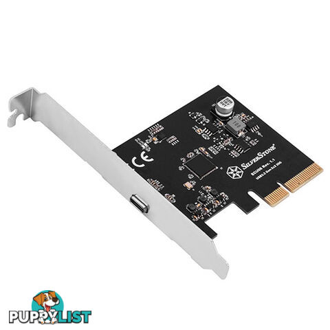 Silverstone SST-ECU06 USB 20 Gbps PCIe Card - Silverstone - 4710679810737 - SST-ECU06