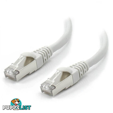 Alogic C6A-1.5-Grey-SH 1.5m Grey 10G Shielded CAT6A Network Cable - Alogic - 9350784003737 - C6A-1.5-Grey-SH