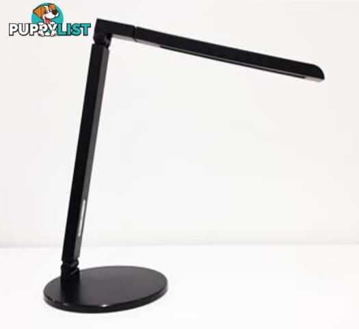 8W Dimmable LED Desk Lamp with Two Temperature Adjustment Black L01CB - Generic - L01CB