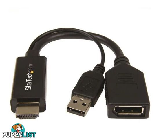 StarTech HD2DP HDMI to DisplayPort Converter - 4K 30Hz - StarTech - 065030861588 - HD2DP