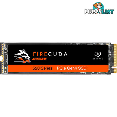 Seagate ZP2000GM3A002 2TB FIRECUDA 520 SSD M.2 NVME - Seagate - 8719706019996 - ZP2000GM3A002