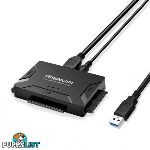 Simplecom SA492 3-in-1 USB 3.0 to SATA and IDE adapter - Simplecom - 9350414002130 - SA492