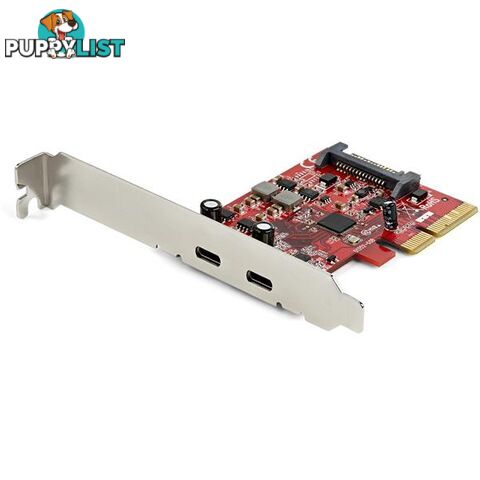 StarTech PEXUSB312C3 USB3.1 Gen2 PCIe PCI-E Card - StarTech - 065030861212 - PEXUSB312C3