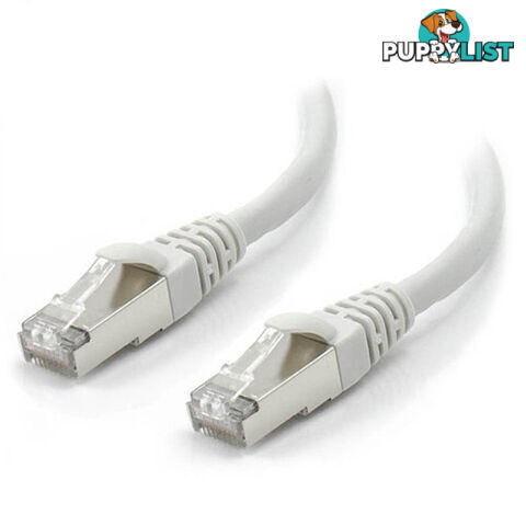 Alogic C6A-03-GREY-SH 3m Grey Shielded CAT6A LSZH Network Cable - Alogic - 9350784003195 - C6A-03-GREY-SH