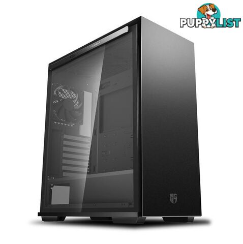 Deepcool GS-ATX-MACUBE310P-BKG0P MACUBE 310P BK MACUBE 310P BK Tempered Glass Case Black - Deepcool - 6933412714071 - GS-ATX-MACUBE310P-BKG0P