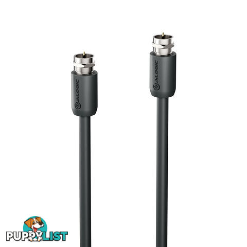 Alogic EL2DVB-0.75 Elements TV Antenna Cable with Adapters - 0.75m - Alogic - 9350784025807 - EL2DVB-0.75