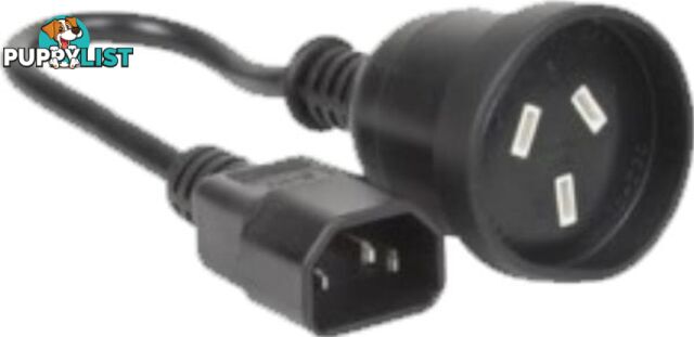 POWERSHIELD IEC-TO-FEMALE PSIECAUS IEC to Australia Power Socket adapter lead - PowerShield - IEC-TO-FEMALE