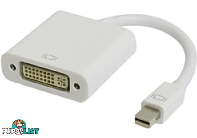 Comsol MD-DVI-AD 20cm Mini DisplayPort Male to DVI-D Female Adapter - Comsol - 9332902010292 - MD-DVI-AD