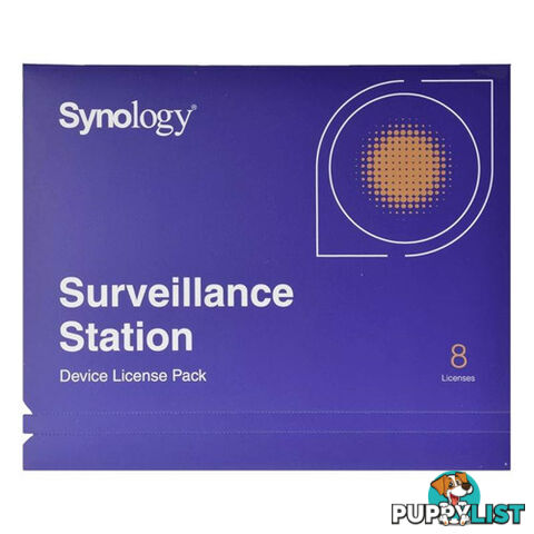 Synology Surveillance Statioon 8 Camera License - License Pack 8 - Synology - 846504001804 - License Pack 8