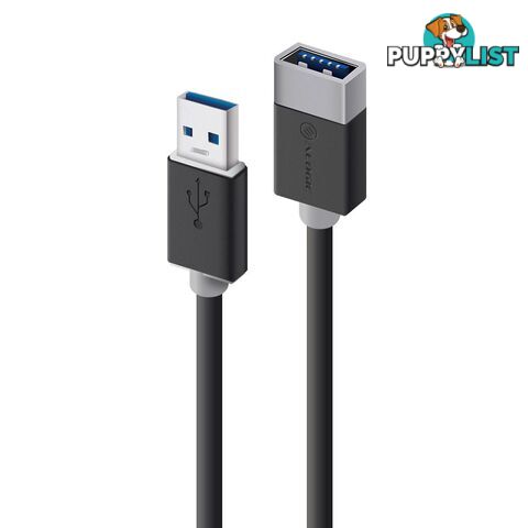 Alogic 1m USB 3.0 Extension Cable - Type A Male to Type A Female USB3-01-AA - Alogic - 9319866078186 - USB3-01-AA