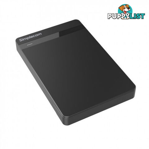 Simplecom SE203BK SE203 Tool Free 2.5" SATA HDD SSD to USB3.0 Hard Drive Enclosure Black - Simplecom - 9350414000051 - SE203BK