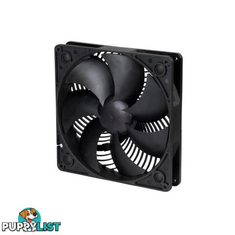 Silverstone SST-AP181 Black 180mm Case Fan - Silverstone - 4710713966840 - SST-AP181