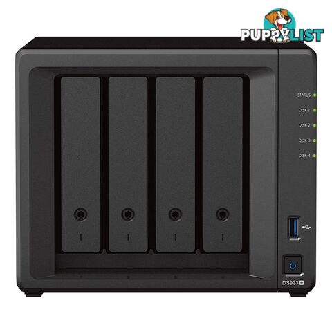 Synology DiskStation DS923+ 4-Bay 3.5" Diskless NAS - Synology - 4711174724451 - DS923+