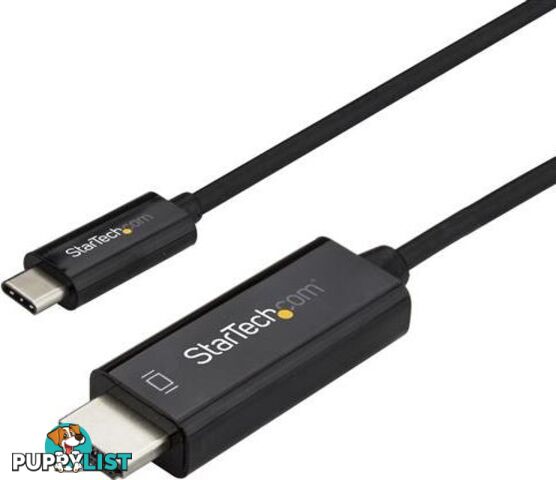 StarTech CDP2HD3MBNL 3m Cable USB C to HDMI 4K60Hz - Black - StarTech - 065030875479 - CDP2HD3MBNL